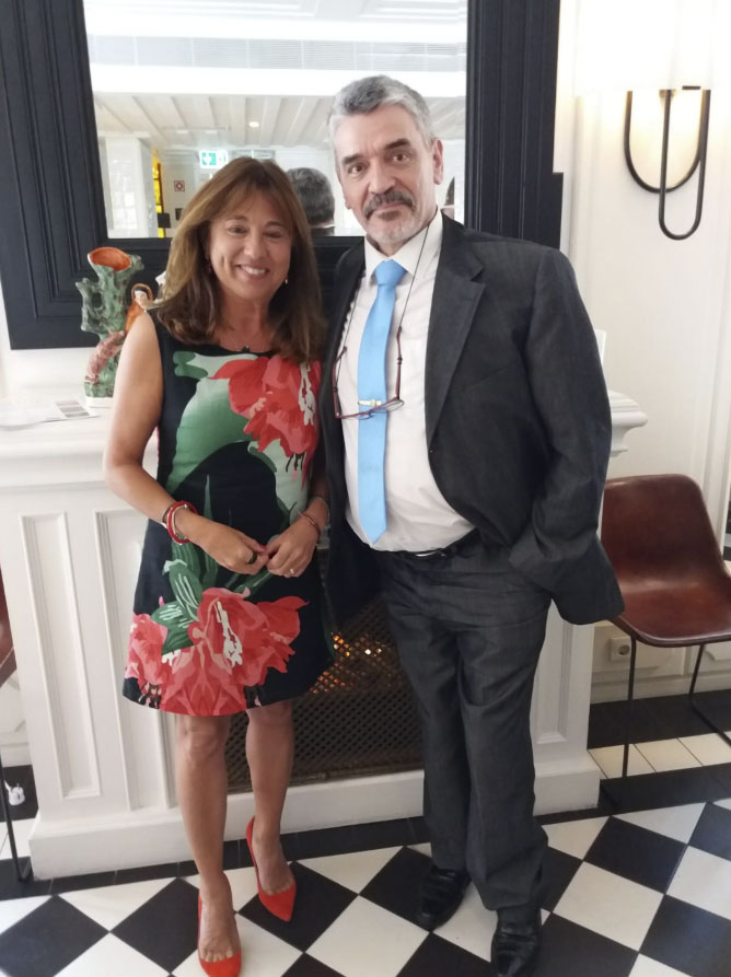 D. Manuel Amil Lago Gerente AMILAXA GROUP en el almuerzo del 5 de Julio