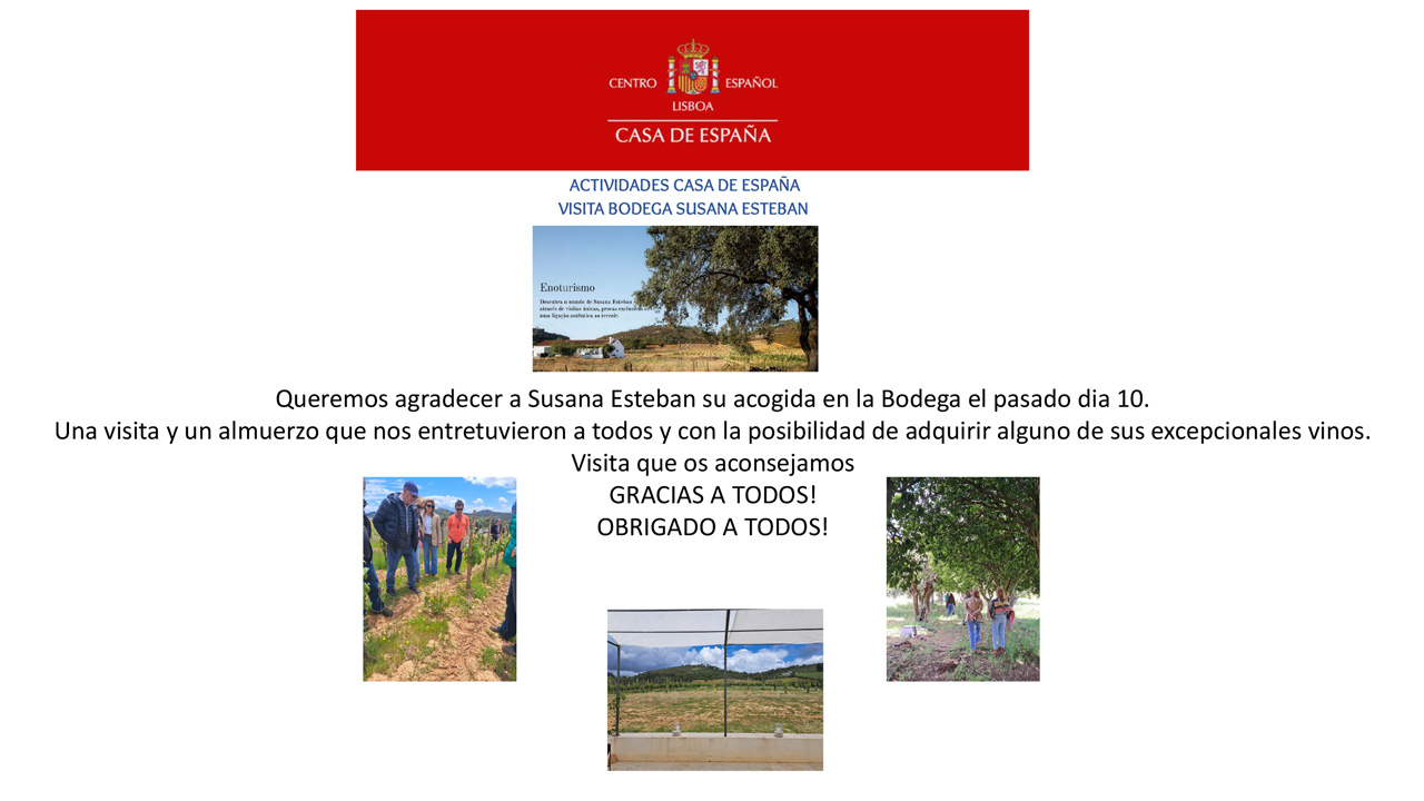 Almuerzo Jueves 10 de abril / Almoço Quinta feira 10 de Abril