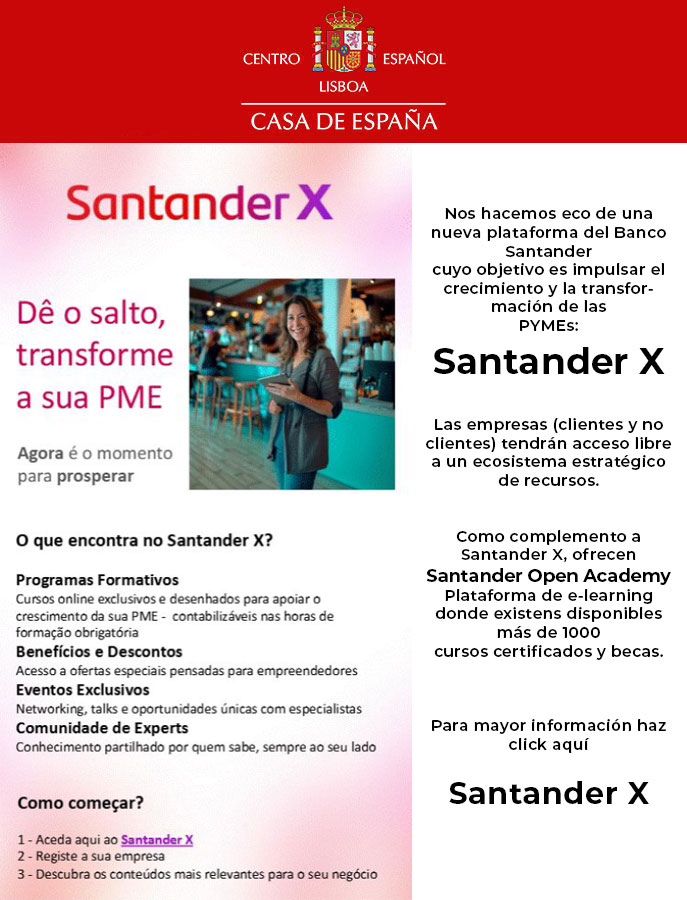 una nueva plataforma del Banco Santander