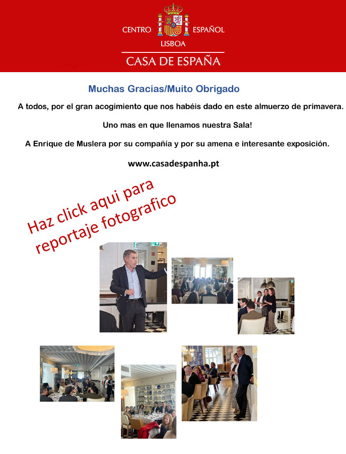 Almuerzo Jueves 9 de Abril - Almoço Quinta feira