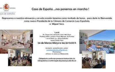Almuerzo del 24 Mar. – Casa de España – Restaurante Hotel H10