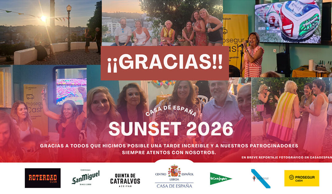 SUNSET – Casa de España – Jueves 2 de Julio – 19H-22H